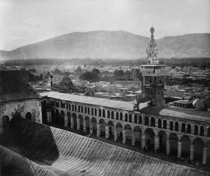 Außenansicht, Umayyaden-Moschee, Damaskus, Syrien, 1862